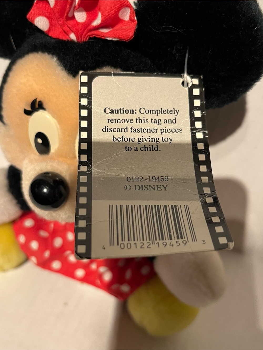 Vintage 1993 Official Disneyland Minnie Mouse Plush Park Souvenir - Picture 3 of 6